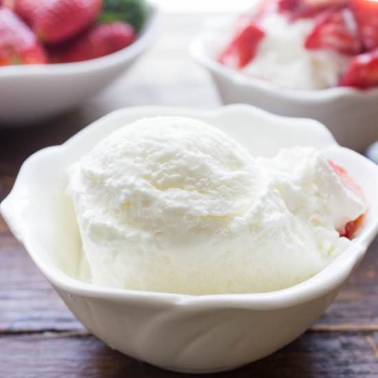 No Churn Vanilla Ice Cream