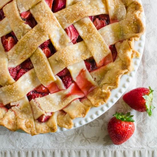 Strawberry Rhubarb Pie