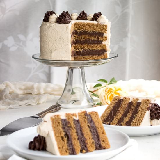 Peanut Butter & Chocolate Cake