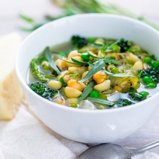 Spring Vegetable Minestrone