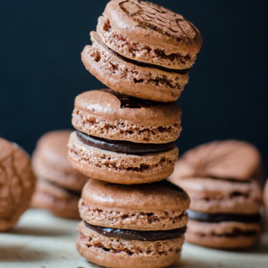 Hazelnut Macarons