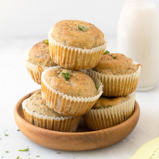 Black Pepper & Nutmeg Muffins