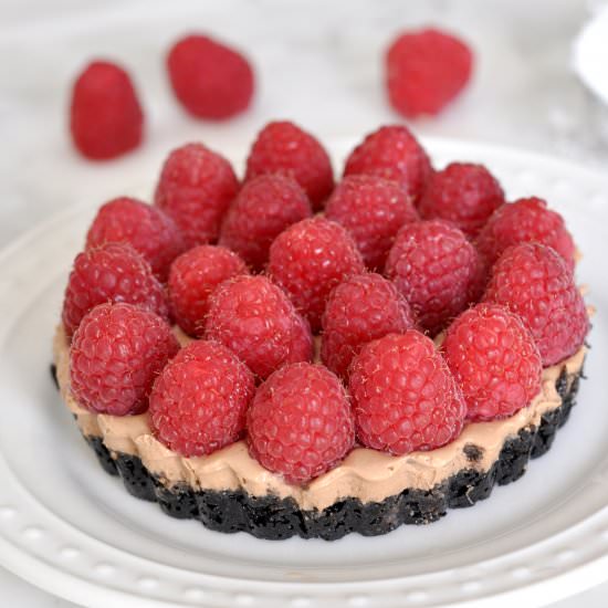 Chocolate-Raspberry Tart