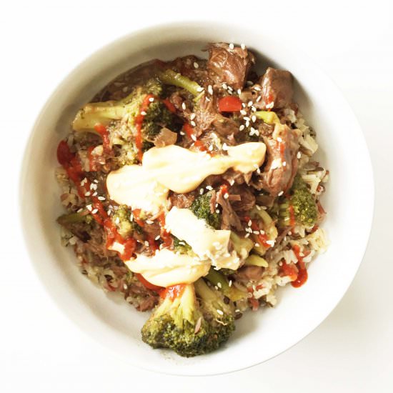 Crock Pot Beef & Broccoli