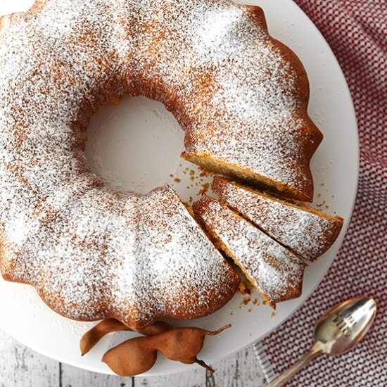 Tamarind-Cinnamon Streusel Bundt
