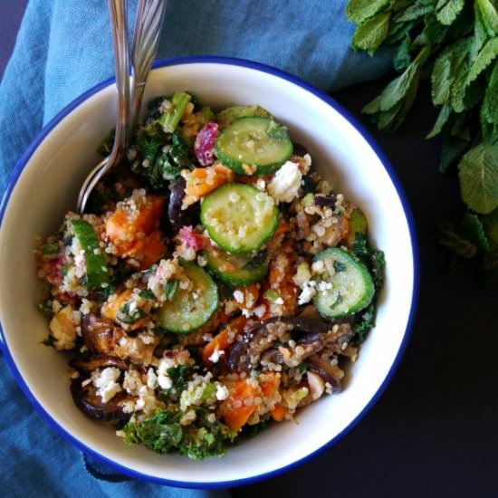 Quinoa & Greens Spring Salad