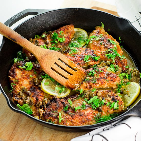 Chicken Piccata with Capers