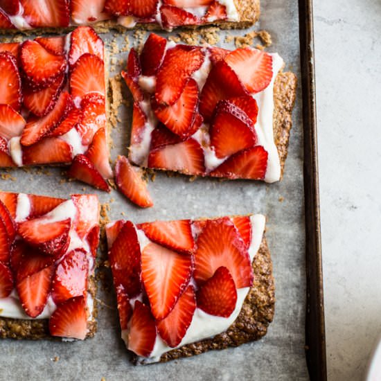 Simplest Strawberry Tart