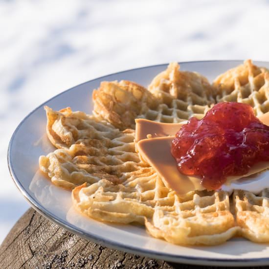 Silvia’s Norwegian Waffles