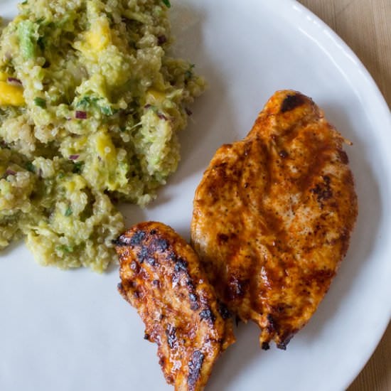 Harissa Chicken and Quinoa