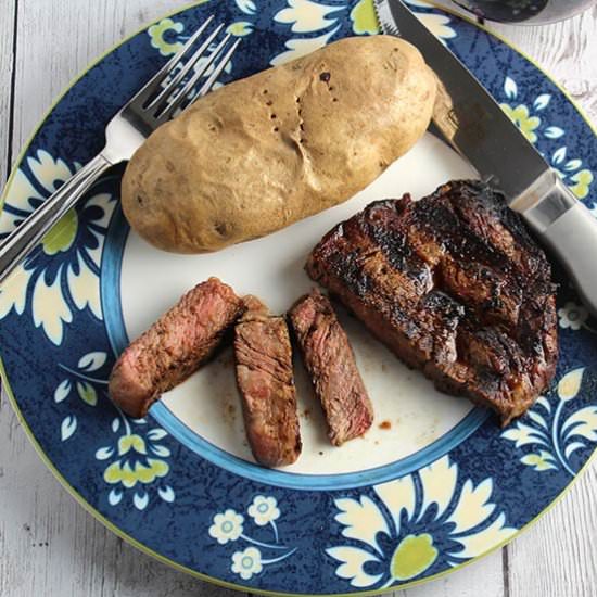 Grilled Ribeye & Simple Spice Rub