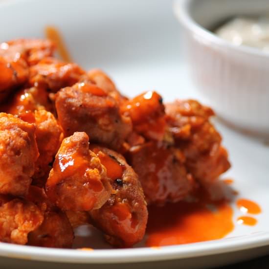 Buffalo Cauliflower Bites