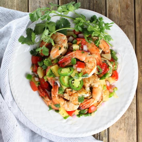 Cilantro Lime Grilled Shrimp