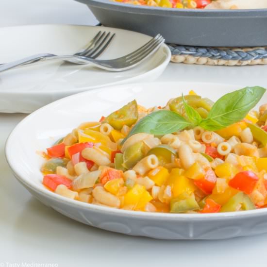 Vegan Fideua: Spanish Noodle Paella
