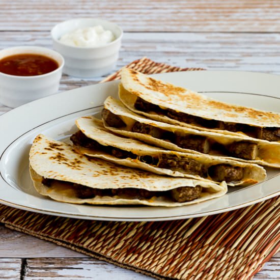 Low-Carb Breakfast Quesadilla