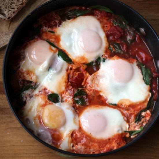 Shakshuka (a.k.a Eggs in Purgatory)
