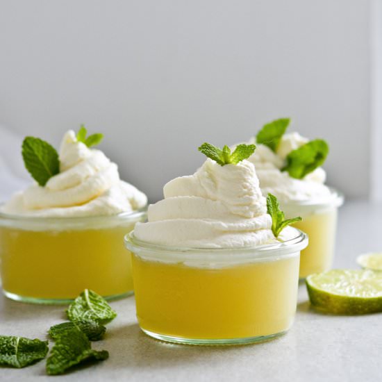 Italian Lime Pudding