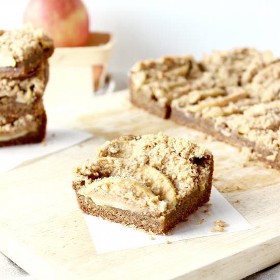 Apple Pie Brown Butter Blondies