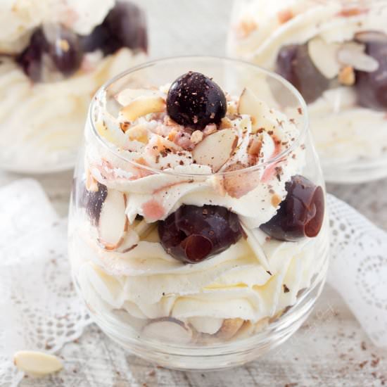 Cherry Cheesecake Parfaits
