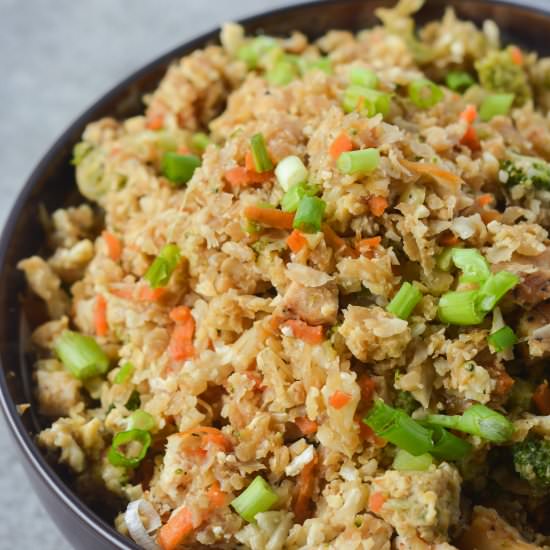 Healthy Cauliflower Fried Rice