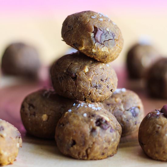 Chocolate PB Protein Cookies