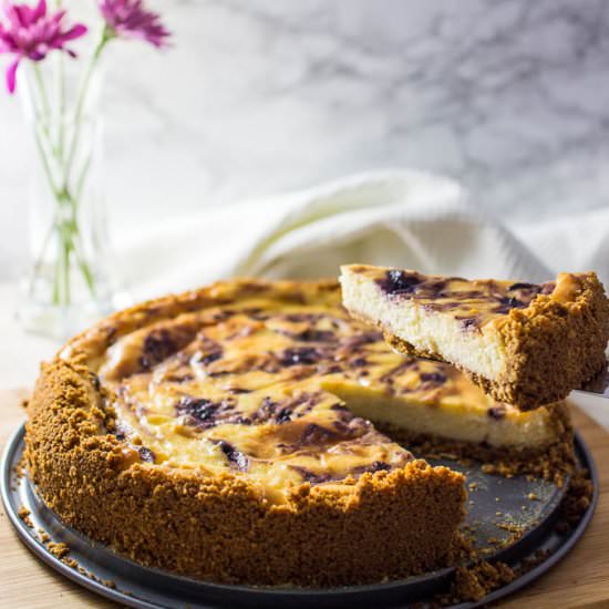 Mom’s classic cheesecake
