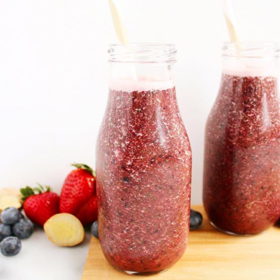 Berry Ginger Smoothies