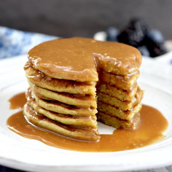 Zucchini Banana Oatmeal Pancakes