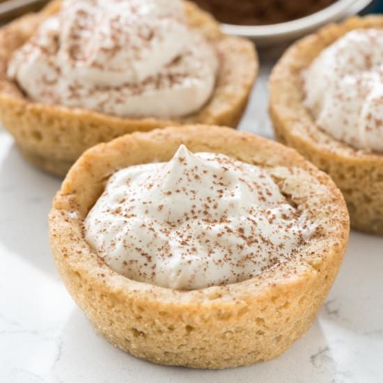 Tiramisu Cookie Cups