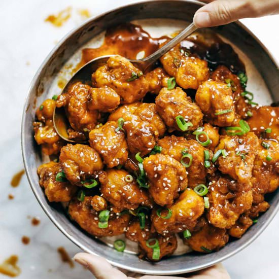General Tso’s Cauliflower