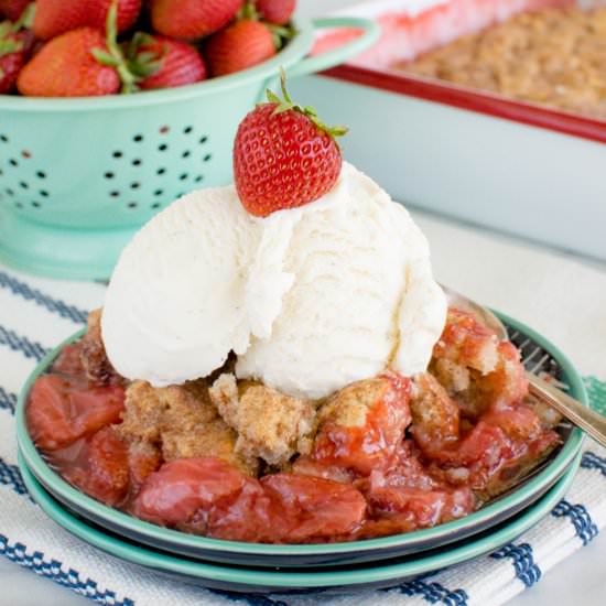 Strawberry Cobbler