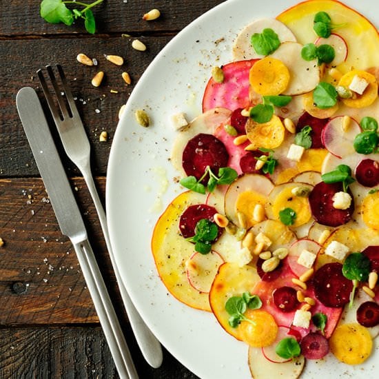 Vegetarian Carpaccio