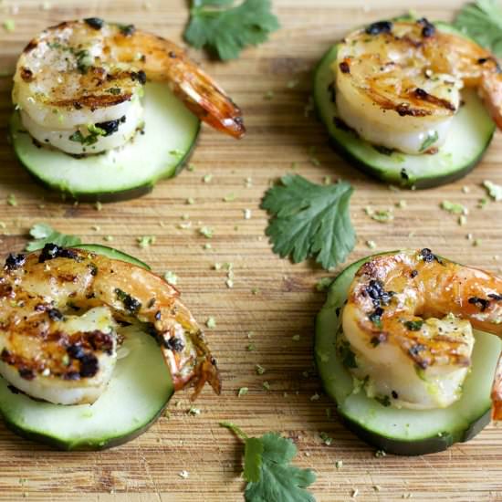 Grilled Garlic & Lime Shrimp