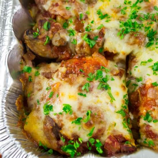 Freezer Friendly Oven Baked Ziti