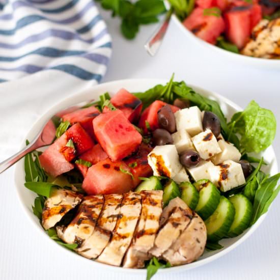 Skinny Greek Chicken Bowl