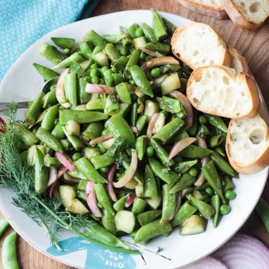 Sugar Snap Pea Salad