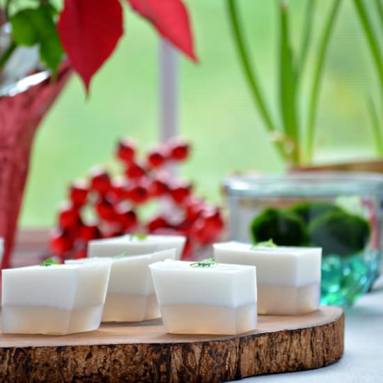 Burmese Coconut Jelly