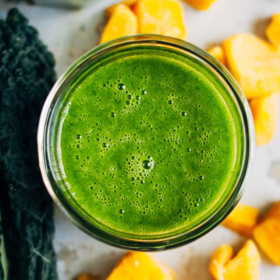 Mango Green Tea Detox Smoothie