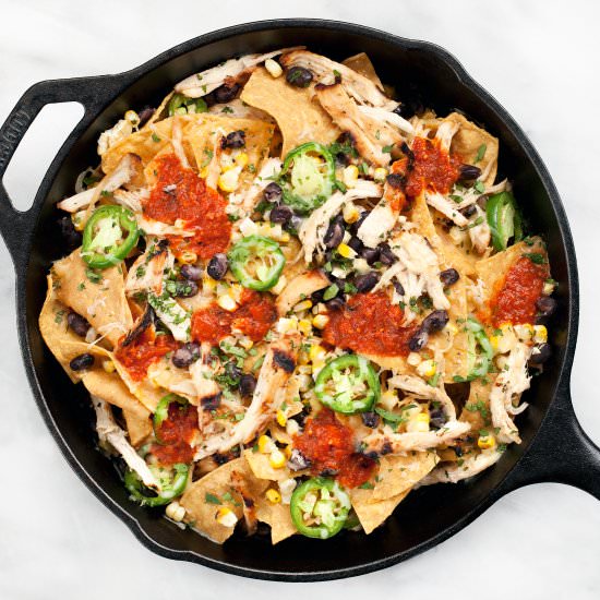 Grilled Chicken Nachos