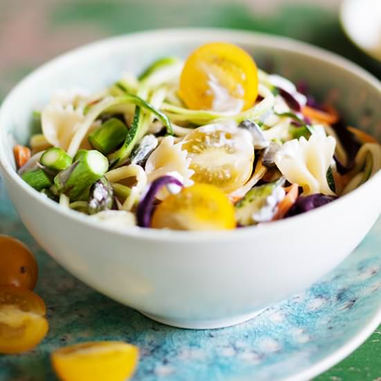 Vegetable Spaghetti Salat