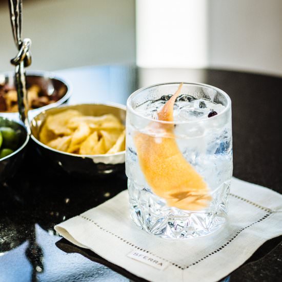 gin and tonic (with a twist)