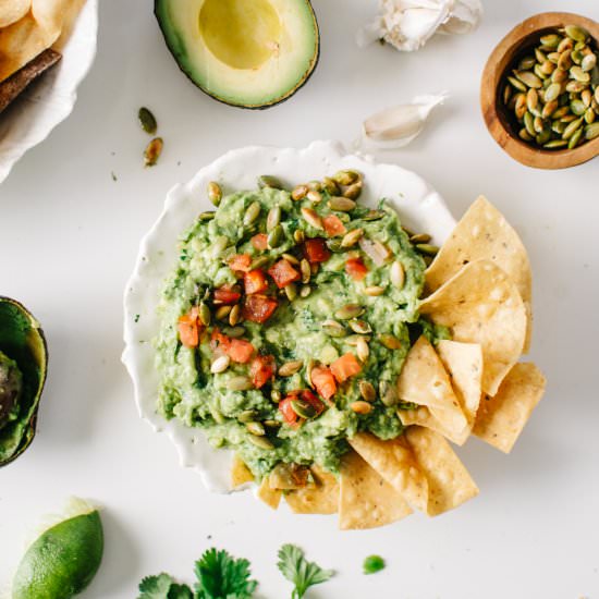 Toasted Pepita Guacamole