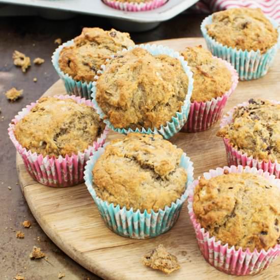 No Added Sugar Banana & Date Muffin