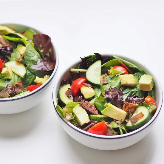 A Craving Satisfying BLT Salad