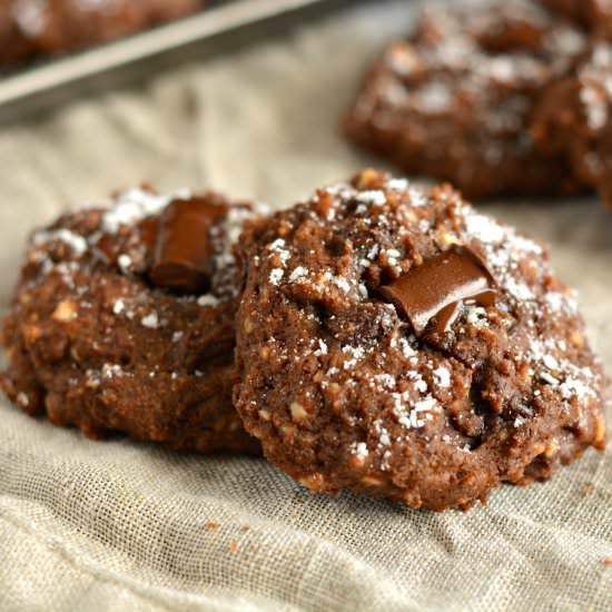 Double Choc Cottage Cheese Cookies