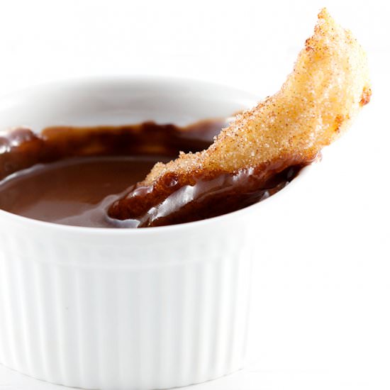 Churros con Chocolate