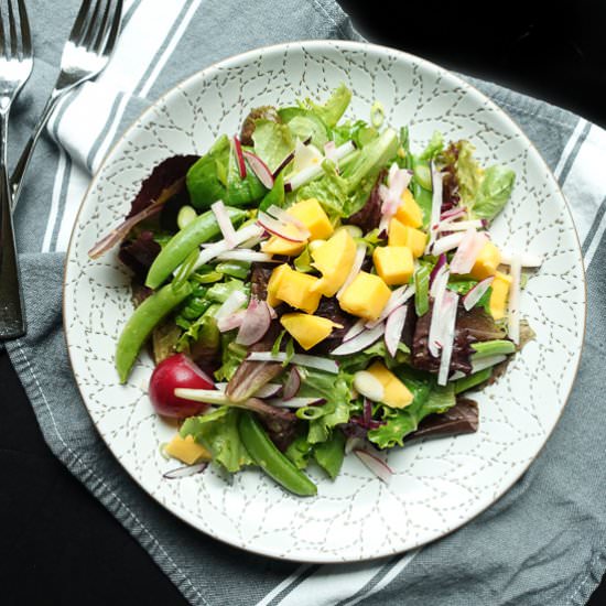 Spring Fever Snap Pea Salad