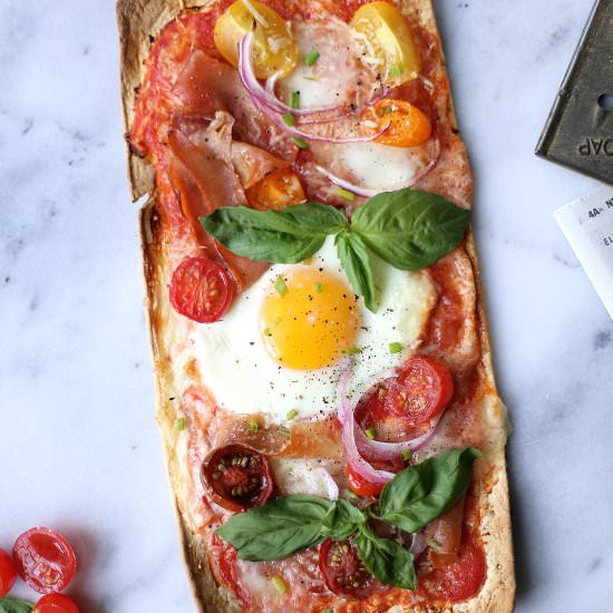 Flatbread Breakfast Pizzas