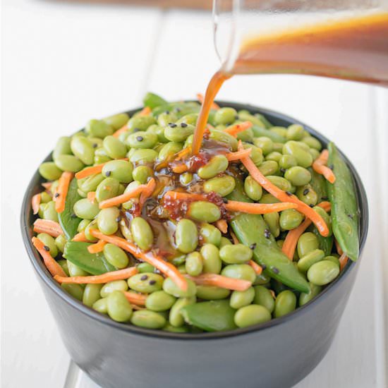 Edamame Snap Pea Salad