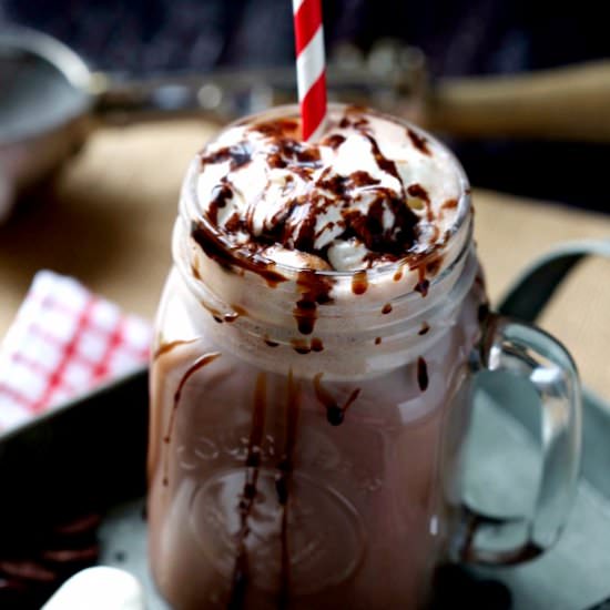 Hot Chocolate Float